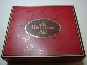 ヘネシー Hennessy X.O 50ml 本革製メタルプレート付きキーリング