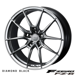 送料無料 ウェッズ FZERO FZ6(DB) 8J-19 +50 5H-108 (19インチ) 5H108 8J+50【1本単品 新品】