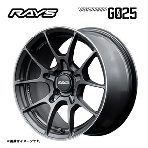 送料無料レイズ VOLK RACING G025 (MK) 6.5J-16 +48 4H-100 (16インチ) 4H100 6.5J+48【2本セット 新品】