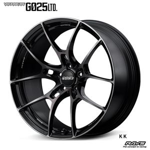 送料無料 レイズ VOLK RACING G025LTD 10J-20 +35 5H-114.3 (20インチ) 5H114.3 10J+35【1本単品 新品】