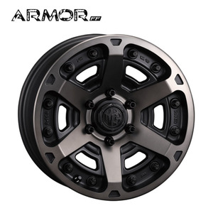 送料無料 クリムソン MG ARMOR FF 8J-17 +20 6H-139.7 (17インチ) 6H139.7 8J+20【4本セット 新品】