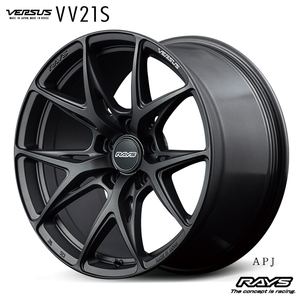 送料無料 レイズ VERSUS VV21S (APJ) 8J-19 +48 5H-114.3 (19インチ) 5H114.3 8J+48【1本単品 新品】