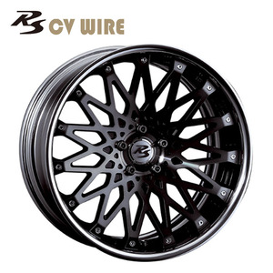 送料無料 クリムソン RS CV WIRE Low Disk 9J-20 +55～2 5H-114.3 【4本セット 新品】