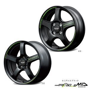 送料無料 マルカサービス RMPRACING R50 Type-S 8.5J-18 +45 5H-114.3 (18インチ) 5H114.3 8.5J+45【1本単品 新品】