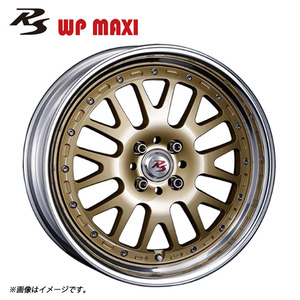 送料無料 CRIMSON RS WP MAXI Low Disk 18/19inch 7.5J-18 +50～37 5H-100 【2本セット 新品】