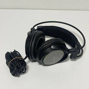 簡易クリーニング済 audio-technica オーディオテクニカ ATH-T400 ヘッドホン ヘッドフォン 有線 密閉ダイナミック型 オーディオ機器 SW141