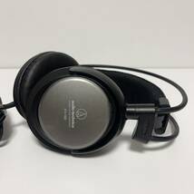 簡易クリーニング済 audio-technica オーディオテクニカ ATH-T400 ヘッドホン ヘッドフォン 有線 密閉ダイナミック型 オーディオ機器 SW141_画像2