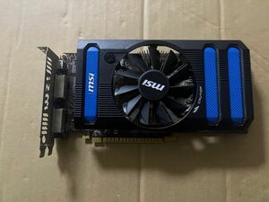 MSI 動作品 GeForce GTX650 1GB グラフィックボード ビデオカード　即時支払いできる方限定特価！