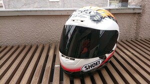 【中古 希少】SHOEI X-8V スコット ラッセル レプリカ サイズM(57cm～58cm) 傷有り