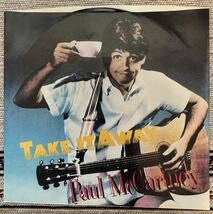 Paul McCartney / TAKE IT AWAY / Promotion Single Record /プロモ盤_画像1
