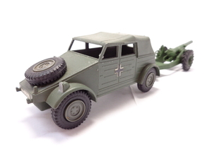 DINKY TOYS 617 VOLKSWAGEN KDF 693 Field Gun Howitzer 7.2in Dinky VW KDF. field gun set postage extra 