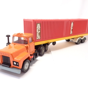 CORGI MAJOR TOYS 1106 ACL MACK TRUCK & TRAILER コーギー ACL マック トラック & トレーラー 送料別の画像1