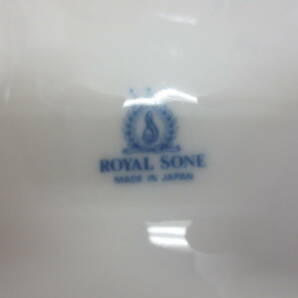 【3-108】ROYAL SONE 深皿 カレー皿 サラダ 盛り皿 5点 陶器 プレートの画像10