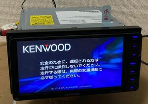 KENWOOD MDV-L505W フルセグ地デジ Bluetooth CD/DVD メモリーナビ GPS【動作確認済み】2018年製　ワイド