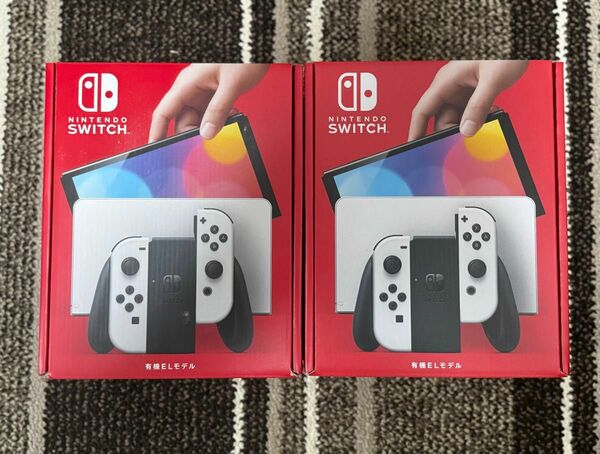 2台セット　Nintendo Switch 有機ELモデル ホワイト