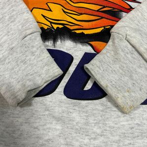 【新品】フェニックスサンズ 90's スウェット トレーナー 白 Lサイズ  裏起毛 NBA バスケットボール（Phoenix Suns）の画像7