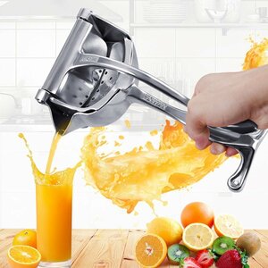 ハンド ジューサー 果汁絞り器 手動式 レモンしぼり ジュース絞り器 ステンレス製 業務用 用 フレッシュジューサー グレープフ