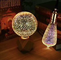 イルミネーションライト インテリア照明 間接照明 LED 各2色 花火 デコレーション 電球 テーブルランプ_画像3