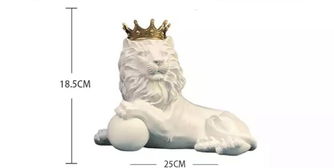 LHH647★4 types in total, please choose 1 type Lion figurine Interior object Miscellaneous goods Modern art Lion figurine Small item Decoration Living room Accessories, Handmade items, interior, miscellaneous goods, cushion