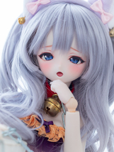 DDH-10セミホワイト肌【カスタムヘッド＋試作デカールアイ】=晴レスタ＝ ※ソフビ盛り難あり_画像6