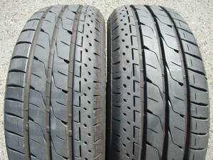 中古タイヤ☆205/60-16 205/60R16 ブリヂストン LUFT RVⅡ 2022年製 9分山 2本セット 程度良好☆