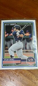 2023 Panini USA stars&stripes #64 dyran crews chromecard 期間限定値上げします