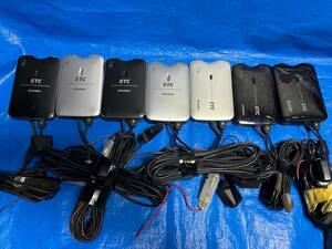 * normal automobile remove ETC 7 piece set Mitsubishi Electric antenna sectional pattern * wiring equipped * stock great number equipped *032715Y