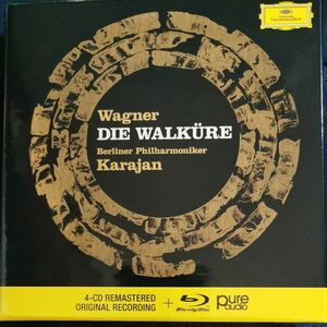 カラヤン　ワーグナー　ワエウキューレ　全曲　CD ブルーレイオーディオ