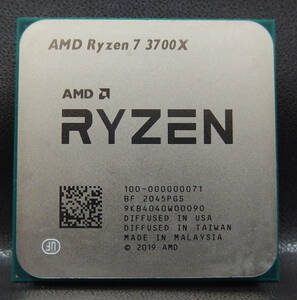 cpu783 AMD Ryzen7 3700X 3.6GHz/AM4 中古動作品