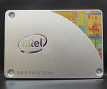 ssd76 INTEL SSDSC2BW240H6 240GB 2.5inch SSD 1254時間 535シリーズ 中古動作品_画像1