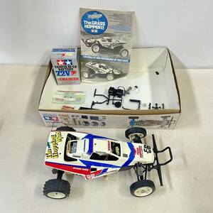 ジャンク タミヤ 電動RC 1/10 グラスホッパーⅡ TAMIYA The GRASSHOPPERⅡ 充電器 レーシング バギー パーツ 部品 ラジコン