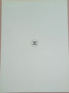 【CHANEL 】激レア♪新品未使用限定非売品　★CHANEL　WHITEロゴ文字＆BLACKココマークA4サイズ　ファイル