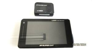 YUPITERU SUPER CAT GPSアンテナ内蔵 レーザー＆レーダー探知機 A350α（LS300、Z100L 同等品）＋【 SUPER CAT LS10 レーザー光受信機】 