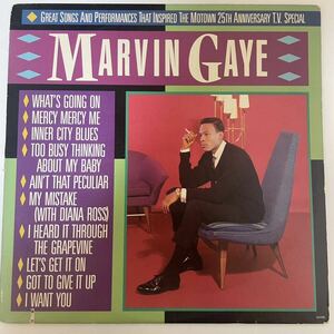 Marvin Gaye Great Songs And Performances That Inspired The Motown 25th Anniversary T.V. Special マーヴィンゲイ ベスト盤 US盤