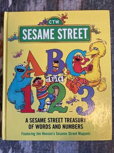 英語絵本　SESAME STREET ABC 123 セサミストリート　