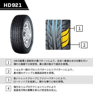 4本セット 215/35R18 2023年製造 新品サマータイヤ HAIDA HD921 送料無料 215/35/18の画像6