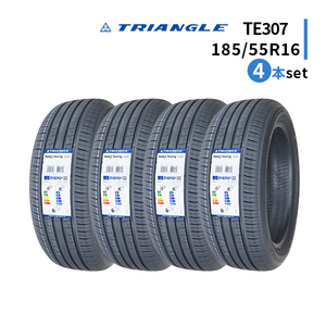 4本セット 185/55R16 2023年製造 新品サマータイヤ TRIANGLE ReliaX Touring TE307 送料無料 185/55/16