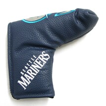 MLB パターカバー ブレード マリナーズ US仕様 パター用 BLADE PUTTER COVER シアトル・マリナーズ Seattle Mariners_画像2