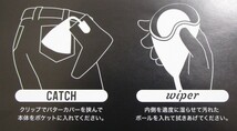 STM キャッチ&ワイパー ブルー 定形外郵便送料無料 CATCH WIPER パターカバーキャッチャー ボールワイパー マイクロファイバー_画像5