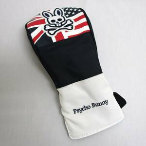 Psycho Bunny ドライバー ヘッドカバー PBMGOFH1-30 日本正規品 ヤマニ サイコバニー アングロアメリカン フラッグ スポーツ ヘッドカバー