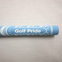 ゴルフプライド MCTS ライトブルー/ホワイト 1本 M60R 送料無料 Golf Pride MCC チームス TEAMS スタンダードサイズ ブルー ホワイト_画像3