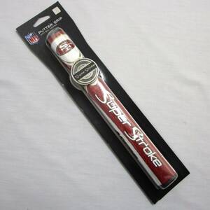 Super Stroke Mid SLIM 2.0 NFL 49ers Team Golf Putter Grips by スーパーストローク US仕様 San Francisco 49ers サンフランシスコ