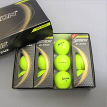 US仕様 2023年 SRIXON Z-Star イエロー 1箱 12球 1ダース ボール スリクソン ダンロップ DUNLOP 3ピース ゴルフボール Zスター_画像2