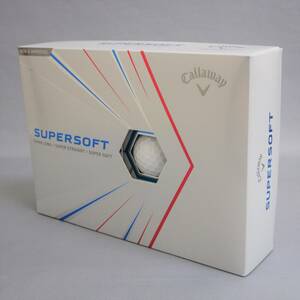 Callaway 2021年 スーパーソフト ホワイト 1箱 12球 US仕様 キャロウェイ SUPERSOFT 2ピース