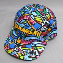 ラウドマウス キャップ 772-900 Wall Art (337)★送料無料 2022年 LoudMouth フリーサイズ ウォールアート 総柄 派手_画像1