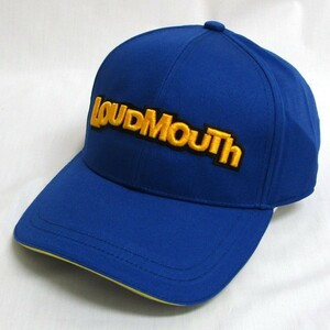 ラウドマウス キャップ 771-932 Blue 995 定形外郵便送料無料 LoudMouth シンプル 単色 男女兼用 ユニセックス 普段使いにも！ ブルー