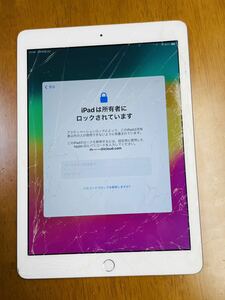 ジャンク品　Apple iPad 第6世代　シルバー Wi-Fi タブレット