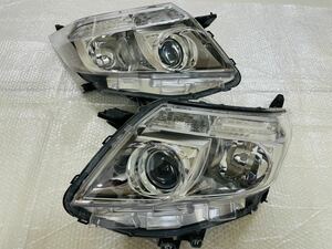 ★極美品 破損無し★TOYOTA トヨタ NOAH ノア 80 エスクァイア 前期 純正 LED ヘッドライト ヘッドランプ 左右 セット 刻印E