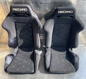 引取限定　配送不可　SRシリーズ 左右セット RECARO ルマンカラー 