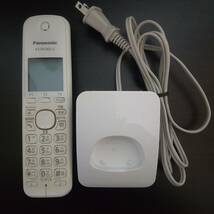 Panasonic コードレス電話機中古品 親機（VE-GD23DL）+ 子機（KX-FKD403-C） _画像5